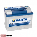  VARTA Аккумулятор Blue Dynamic E12 74А/ч (2шт.)