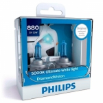  Philips Diamond Vision Галогенная автомобильная лампа Philips H27 880 (2шт.)